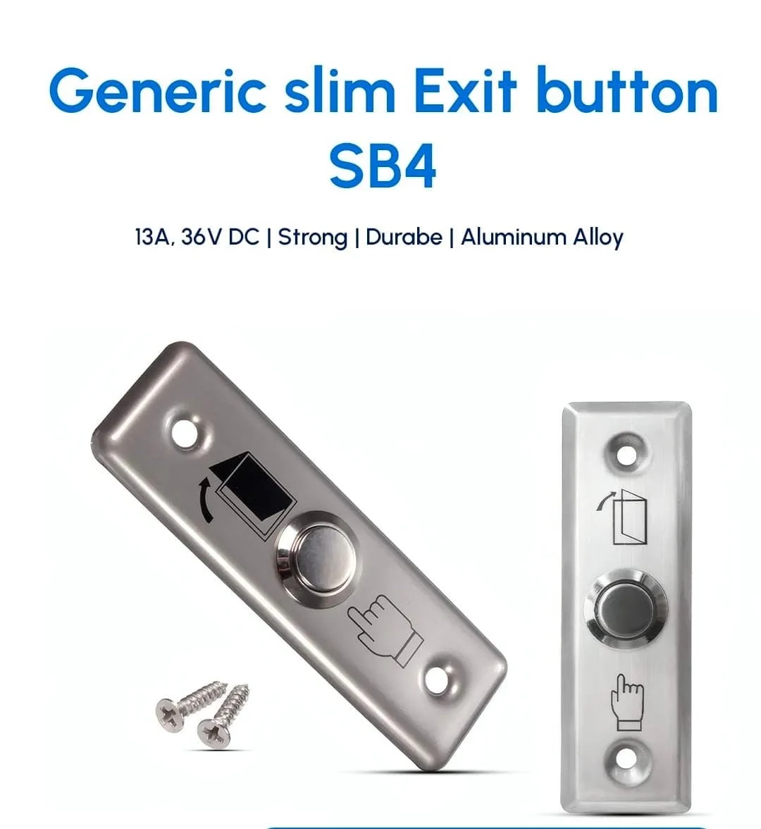Slim Exit Button SB4