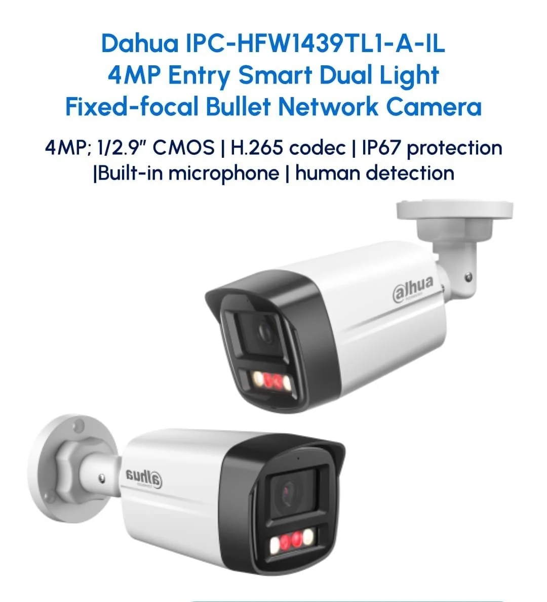 Dahua IPC-HFW1439T1-A-IL Network Camera