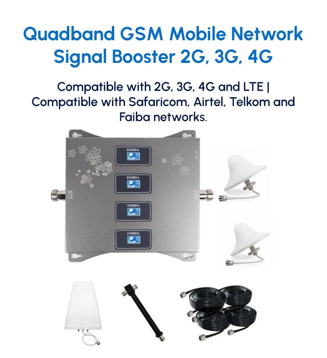 Quad-Band Mobile Network Signal Booster