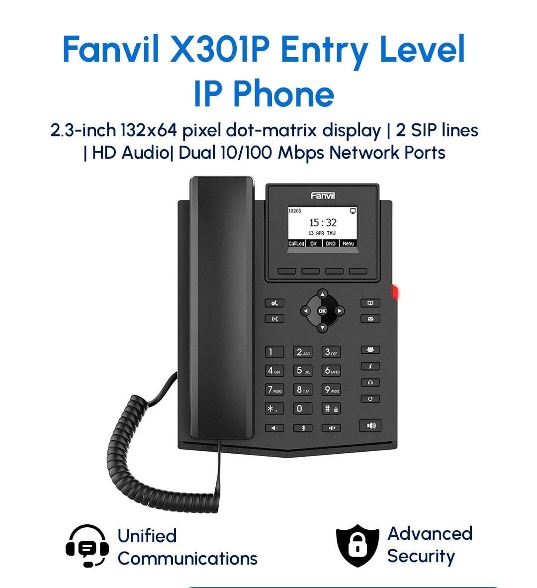 Fanvil X301P IP Phone