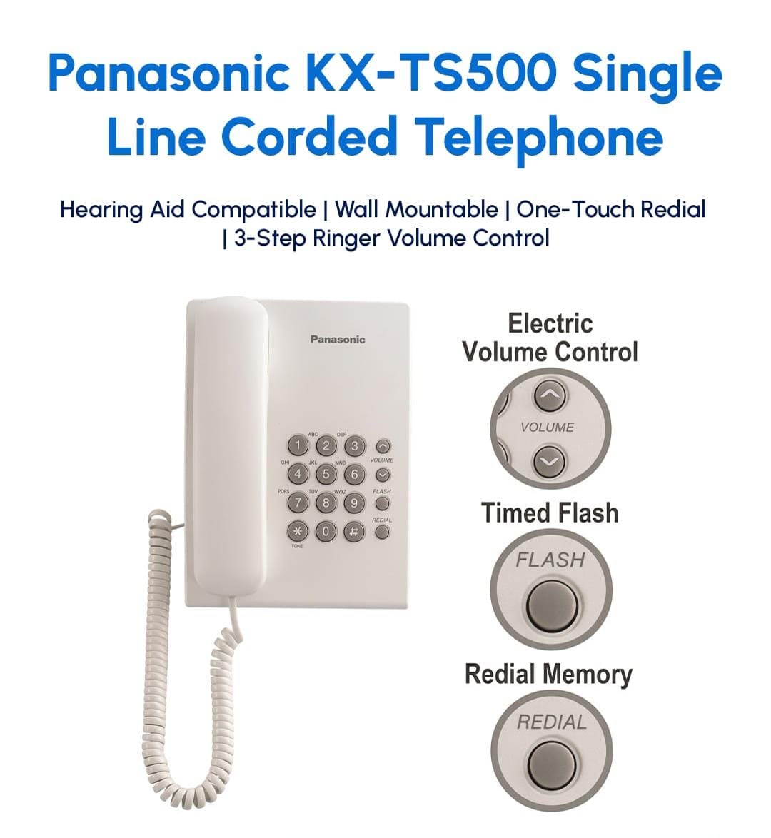 Panasonic KX-TS500 Corded Telephone