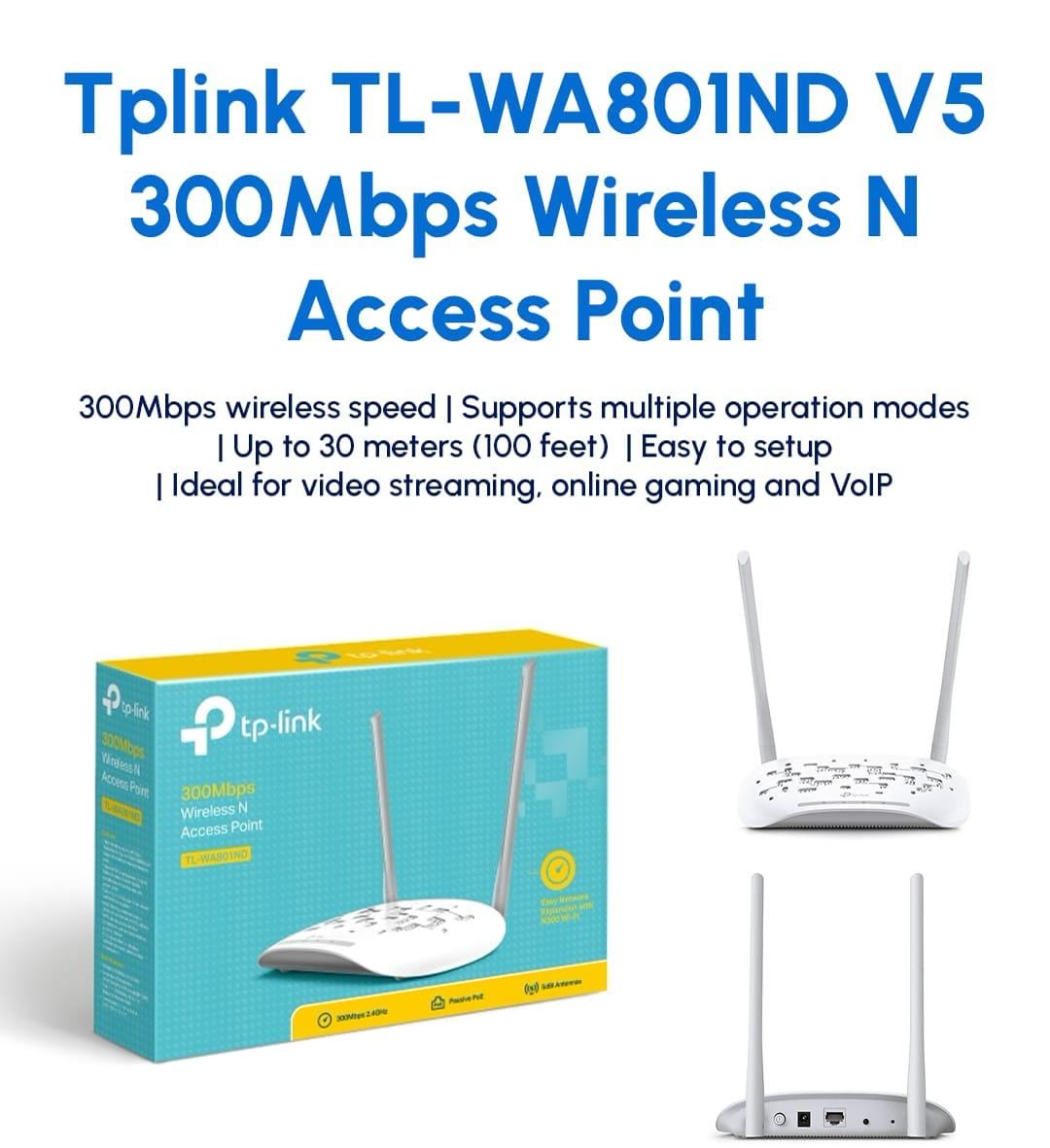 TP-Link TL-WA801ND V5 Wireless Access Point
