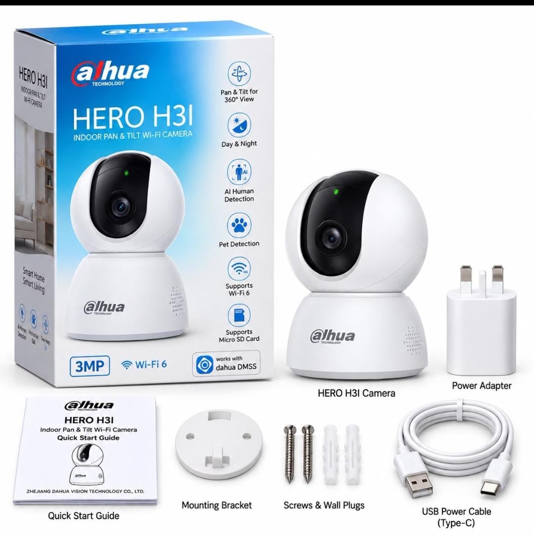 Dahua HERO H3I 3MP Wi-Fi Camera