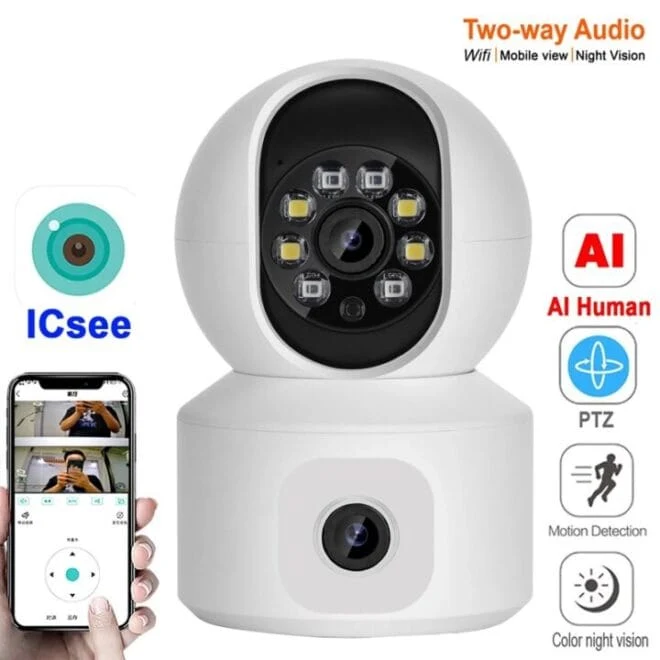 ICSee Dual Lens IP Camera